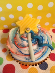 'Star Wand' Cupcake